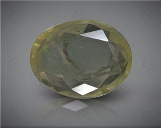Yellow Sapphire Unheated & Untreated Natural Certified  2.96  CTS.  (  42526  DIN  )